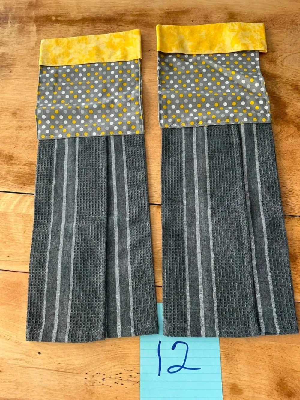 🖤 Handmade Hanging Kitchen Towel Set